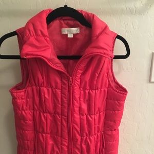 NY & Company xs pink vest. NWOT